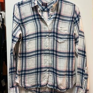 UNTUCKit Blue & Pink Plaid Button-Down Shirt